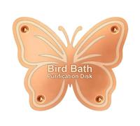MFYOUPK Disco de Limpieza de Cobre - Cobre Universal, y Funcional Todo el Año,Disco Limpiador para Baño Aves - para Decoración De Exterior Jardín Patio Balcón Césped