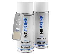 MG PRIME Pintura automotriz Aerosoles para Peugeot EFC Blanc Perle Nacre/Pearlescent White Fondo pintura transparente, bote de spray de 400 ml