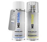 MG PRIME Pintura automotriz Set botes de spray 2 componentes para Nissan AP0 Red Pintura base pintura transparente de 2 componentes aerosol
