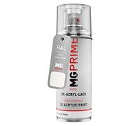 MG PRIME RAL 9016 Blanco tráfico satinado, spray de pintura acrílica 2K | Traffic white, aerosol 400 ml, de secado rápido