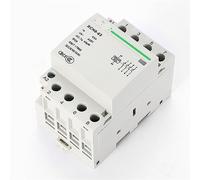 MGAZHGZKD Contactor CA Modular doméstico de 4 Polos con riel DIN, 32 A/40 A/63 A, 220 V/230 V, 50/60 Hz, 3 NA, 1 NC, 2(63a 4nc)