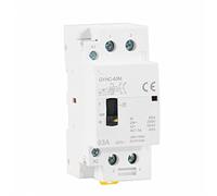 MGAZHGZKD Contactor CA Modular for riel DIN, 2P, 40A, 63A, 2NO o 2NC, Manual, for Uso doméstico, 220V, 230V, Control, 1 Unidad(2p 40a 2n0 220v)