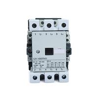 MGAZHGZKD Contactor de CA CJX1-63A CJX1-63/22 3TF47, contactor magnético eléctrico 3 Polos, contactores Motor 24 V, 220, 380, 2 NA + NC, 1 Unidad(AC220V)