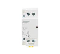 MGAZHGZKD Contactor de CC HCH8-40, 2P, 63A, 2NO, 1NO, 1NC, CA 24V, contactor automático for Uso doméstico, Tipo riel DIN, 1 Unidad(2P 40A 1NO1NC DC24V)