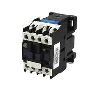 MGAZHGZKD Contactor eléctrico CA magnético de 3 Polos, 12 A, 3P+NO, for Unidad trifásica, 380 V, 220, 110, 36, 24, contactor Normalmente Cerrado, 1(AC48V)