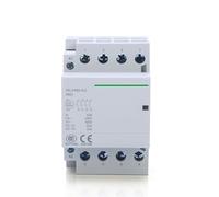 MGAZHGZKD Contactor Modular 40A-100A, 4P, 63A, 4NO, 4NC, 2NO, 2NC, 220V, 110V, 24V, contactor automático doméstico, Tipo riel DIN, ICT, 50/60Hz(4P 63A 4NO AC230V)