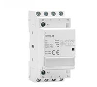 MGAZHGZKD Contactor Modular automático for Carril DIN, for Uso doméstico, CA 230 V, 4 Polos, 25 A, NO, 2 NO, NC, 3 NO, 1, 50/60 Hz, Unidad(4p 25a 3no1nc)