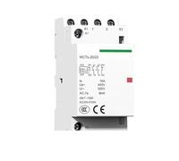 MGAZHGZKD Contactor Modular de CA for Uso doméstico, 4 Polos, 16 A, 20 A, 25 A, NA o 2, NC, 220 V/230 V, 50/60 Hz, for riel DIN, 1 Unidad(16A,4NC)