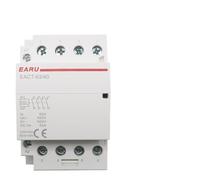 MGAZHGZKD Contactor Modular de CA for Uso doméstico, 4P, 32-63 A, 110 V, 220, 50/60 Hz, 4 NA, NC, 2(Dc24v,32A-3NO1NC)