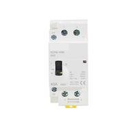 MGAZHGZKD Contactor Modular de CA for Uso doméstico, HCH8-40M, 2P, 63 A, 40 A, 220 V, for riel DIN, con Interruptor Control Manual, 2 NA, 1, NC o(2P 40A 2NC 230V)
