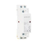 MGAZHGZKD Contactor Modular doméstico Tipo riel 2P 16A 20A 25A 2NC 2NO 1NO1NC 50/60Hz automático de CA