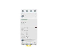 MGAZHGZKD Contactor Modular HCH8-25 4P 16A 20A 25A 4NO 4NC o 2NO 2NC 24V 110V 220V automático doméstico (1 Unidad)(4P 25A 4NO AC230V)