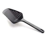 MGE World Espumadera de Nylon - Cucharón Colador de Cocina - Utensilios de Cocina en Nylon - Negro
