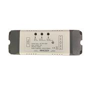 MHCOZY Interruptor de relé inteligente ZigBee de 2 canales, 5 V, 85-250 V, autobloqueo ajustable y funcionamiento instantáneo, funciona con Alexa Google Home (requiere ZigBee Hub)