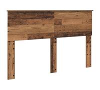 Mhdvray Cabecero de madera envejecida de 140 cm, moderno, con forma rectangular y acabado fácil de limpiar, para dormitorios y habitaciones juveniles