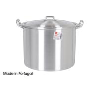 Mi Cocina Olla de Aluminio con Tapa de 30cm y 15lt