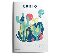 Mi cuaderno de verano RUBIO. 7-8 años
