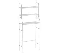 Mi Ko Mi Ka Perchero de pie con banco para zapatos y ganchos extraíbles - Mueble de entrada multifuncional (80 x 25 x 154 cm, Negro/Blanco) Mikomika Estanteria Entrada Zapato (ZAPATO-002 1590 D1)
