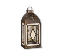 Mi lampara - colgante alqueria 1lxe27 beis (20x30x21)