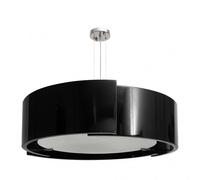 Mi lampara - colgante oslo cromo/blanco 8xe27 d 90cm