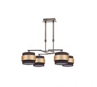 Mi lampara - lampara 4aa bremen cromo/blan-pl 4xe14 regx92