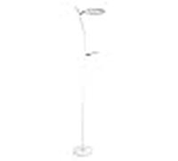 Mi lampara - pie salon led platon 18w+5w blanco 1400lm + 450lm 4000k 1