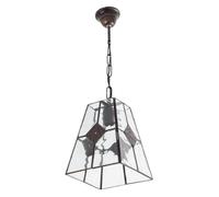 Mi lampara - plafon estepa plata 1xe27 20x20x11