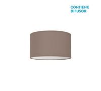 Mi lampara - sobremesa nicole chocolate 1xe27 (36x16)
