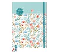 Mi planificador para profesores A4+ - Prado de flores - Calendario de profesores para el año escolar 2023/2024: planificador escolar para profesores