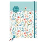 Mi planificador para profesores A5+ - Prado de flores - Calendario de profesores para el año escolar 2023/2024: planificador escolar para profesores