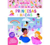 Mi primer libro de pegatinas. Princesas y hadas