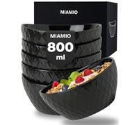 MIAMIO - Juego de 6 cuencos Palmanova (6 x 800 ml), color , de cerámica