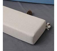 Miaogoo Cojín grueso de soporte para reposabrazos de sofá, tamaño personalizado, puente de cama con funda extraíble, relleno de colchón entre la pared y la cama, alivio del cuello (120 x 10 x 15 cm,