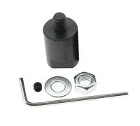 MIAOSHE 1 Juego de acoplamiento del eje del Motor M6 3,17mm 4mm 5mm 6mm 8mm eje acoplador del eje del Motor manguito adaptador de mandril acoplamiento de hoja de sierra Manguito de eje(6mm)