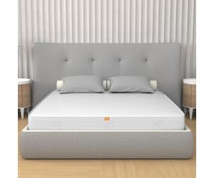MiaSuite Colchón 80x190 de 10 cm de Altura - Aloe Vera, Espuma HR, Plegable, para Cuna | Plus
