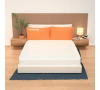 MiaSuite Colchón 90x200 de 14 cm de Altura - Aloe Vera, «Waterfoam», Plegable, para Cuna | Plus
