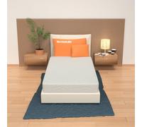 MiaSuite Colchón Desenfundable en Espuma Viscoelàstica - 85x190, Altura 30 cm, Indeformable, Hipoalergénico, Anti-Acarios, Respirable | One