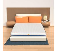miasuite i sogni italiani ''Easy'' - Colchón ortopédico antiácaros, espuma viscoelástica, Bianco, 80 x 190 cm