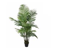 MICA Decorations Planta artificial Palmera Areca con maceta Ø80x160cm