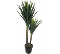Mica Planta decorativa Yucca PVC en maceta 120 x 60 cm