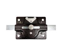 MICEL - 13301 - Cerrojo de Seguridad Antirrobo para Puertas, Con Pasador Protector, Incluye 5 llaves, en Acero, Acabado Pintado, 155 x 77 x 73 mm