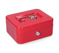 MICEL Caja de caudales CFC09 M13395 20 x 16 x 9 cm Rojo Acero