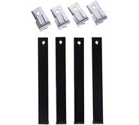 Micel - 96400 - juego de cuatro patas para somier, con abrazaderas, de