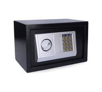 Micel Caja fuerte electrónica CFC01 con combinación y llave, 31 x 20 x 20 cm