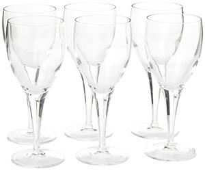 Michelangelo copas de vino tinto 7.75oz/225 ml - juego de 6 | Luigi Bormioli cristalería, vino tinto Goblets, Michelangelo copas de vino