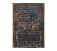 Michelangelo, Handwriting (Embellished Manuscripts Collection) Midi Unlined Softcover Flexi Journal (Elastic Band Closure)