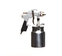 MICHELIN - Pistola de pintura profesional Tipo de succión con tanque de 1 L - Boquilla de 1,5 mm - Consumo de aire: 200-300 l/min - Presión de funcionamiento: 3-5 bar, negro