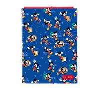Safta MICKEY MOUSE TODAY - Carpeta Folio con 3 Solapas, Ideal para Niños de Diferentes Edades, Cómoda y Versátil, Calidad y Resistencia, 26x36.5 cm