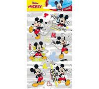 Mickey Pack de Pegatinas con purpurina 10x20 cm