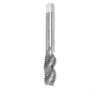Micpointik Broca helicoidal HSS 1/2-13 UNC para aluminio, acero inoxidable, mecanizado de máquina CNC, sin revestimiento, longitud de rosca de 30 mm, broca métrica